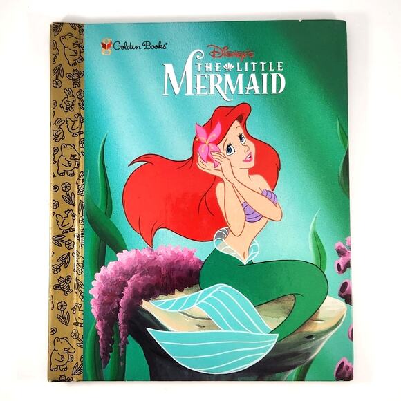 Disney’s The Little Mermaid | Vintage 1989 Little Golden Book | First Edition - Picture 2 of 6